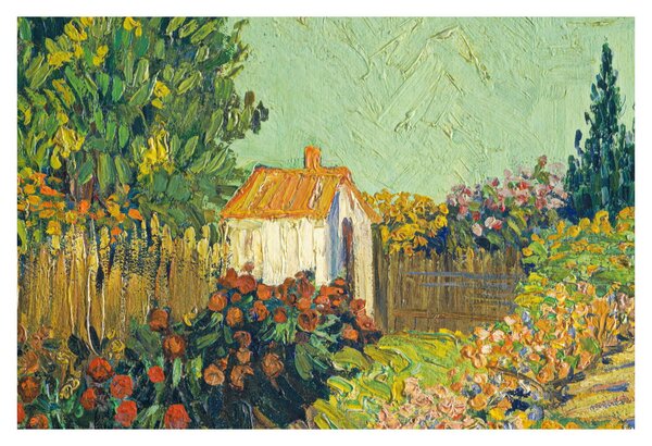 Tablou - Imitator of Vincent van Gogh, Landscape, reproducere (90x60 cm)