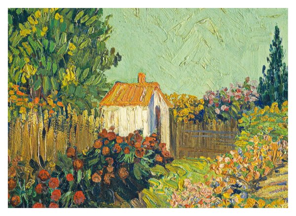 Tablou - Imitator of Vincent van Gogh, Landscape, reproducere (70x50 cm)