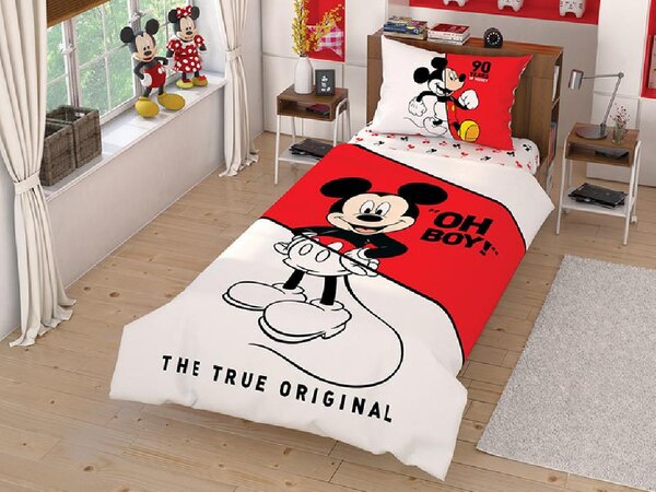 Lenjerie Copii Mickey True Original (Bumbac 100%)