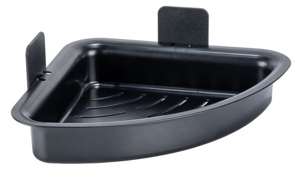 Raft pentru baie negru autoadeziv din plastic Parma – Allstar