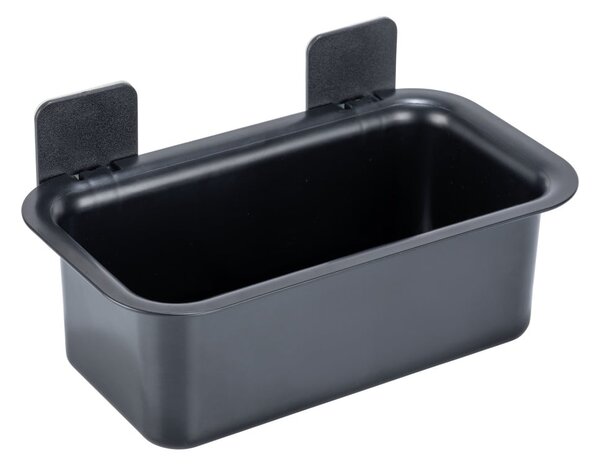Raft pentru baie negru autoadeziv din plastic Parma – Allstar
