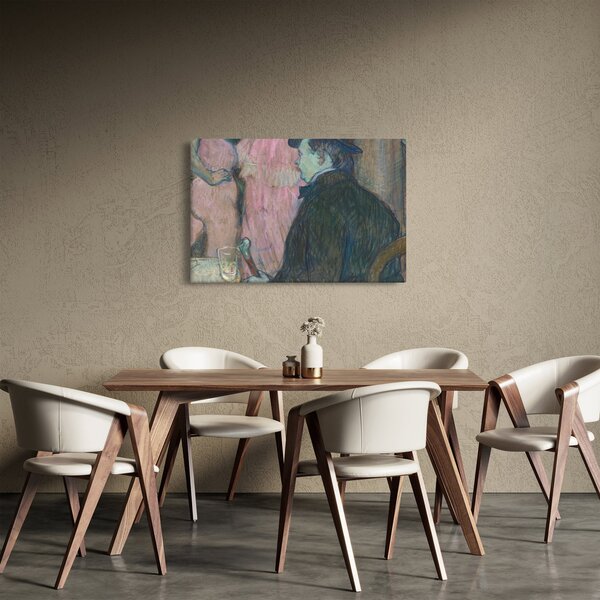 Tablou - Henri de Toulouse-Lautrec, Maxime Dethomas, reproducere (90x60 cm)