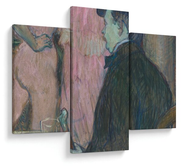 Tablou - Henri de Toulouse-Lautrec, Maxime Dethomas, reproducere (90x60 cm)