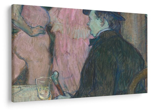 Tablou - Henri de Toulouse-Lautrec, Maxime Dethomas, reproducere (90x60 cm)