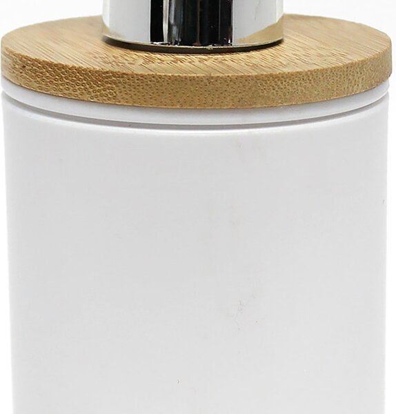 Dozator de săpun lichid alb din plastic 91 ml Smart – douceur d'intérieur