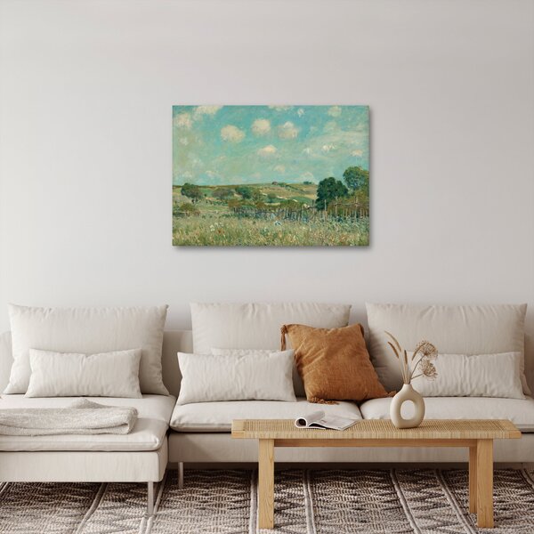 Tablou - Alfred Sisley, Meadow, reproducere (70x50 cm)