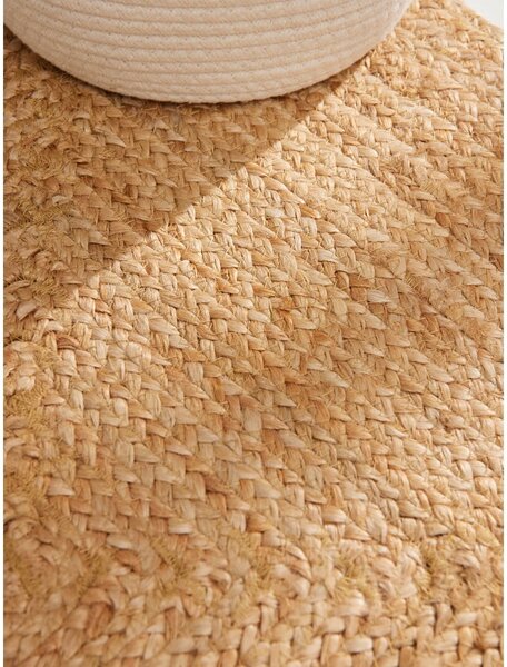 Covor tip traversă în culoare naturală reversibil/țesut manual din iută 80x200 cm Juno – Hanse Home
