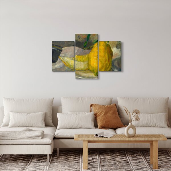 Tablou - French 19th Century, Melon and Lemon, reproducere (90x60 cm)