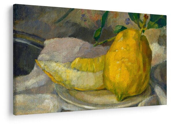 Tablou - French 19th Century, Melon and Lemon, reproducere (90x60 cm)