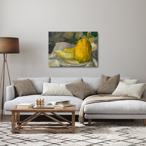 Tablou - French 19th Century, Melon and Lemon, reproducere (70x50 cm)