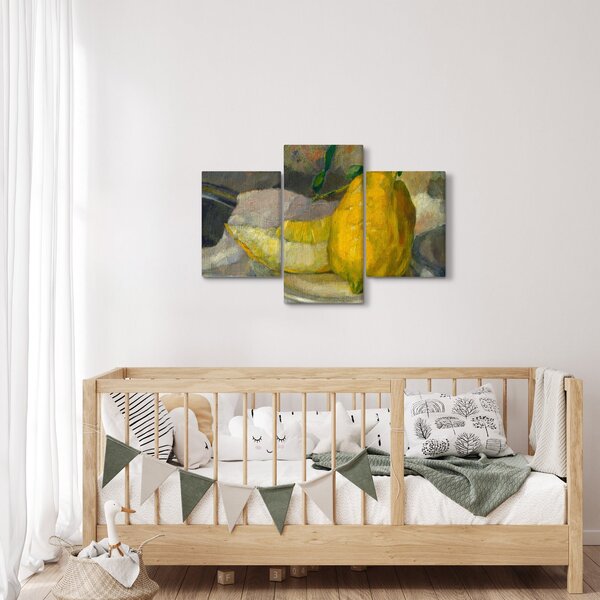 Tablou - French 19th Century, Melon and Lemon, reproducere (90x60 cm)