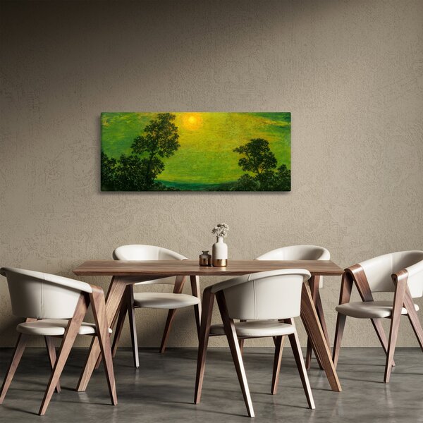 Tablou - Imitator of Ralph Albert Blakelock, Moonlight, reproducere (120x50 cm)
