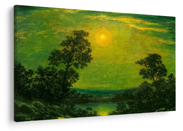 Tablou - Imitator of Ralph Albert Blakelock, Moonlight, reproducere (90x60 cm)