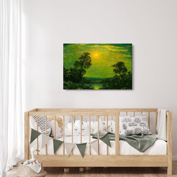 Tablou - Imitator of Ralph Albert Blakelock, Moonlight, reproducere (90x60 cm)