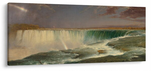 Tablou - Frederic Edwin Church, Niagara, reproducere (120x50 cm)