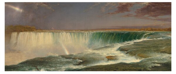 Tablou - Frederic Edwin Church, Niagara, reproducere (120x50 cm)