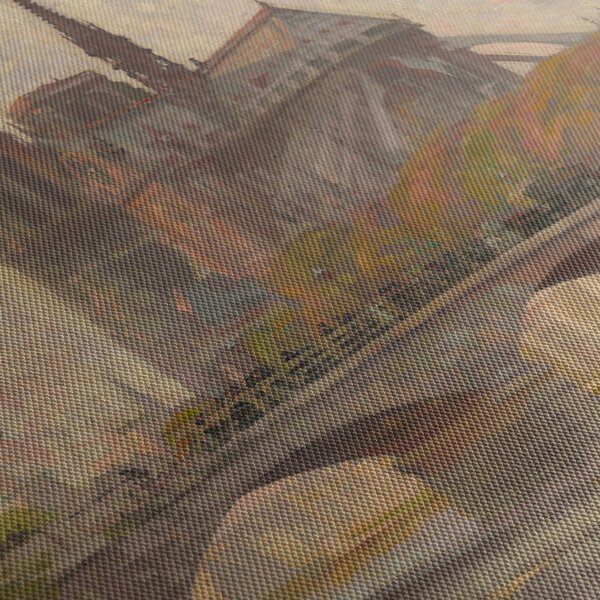 Tablou - Robert William Vonnoh, Notre Dame de Paris, reproducere (90x60 cm)