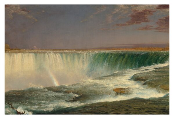 Tablou - Frederic Edwin Church, Niagara, reproducere (90x60 cm)