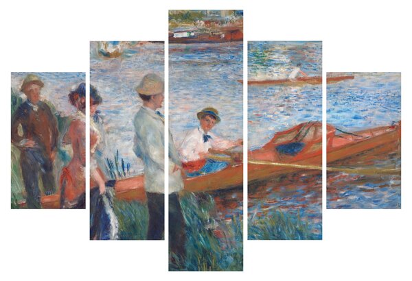 Tablou - Auguste Renoir, Oarsmen at Chatou, reproducere (150x105 cm)