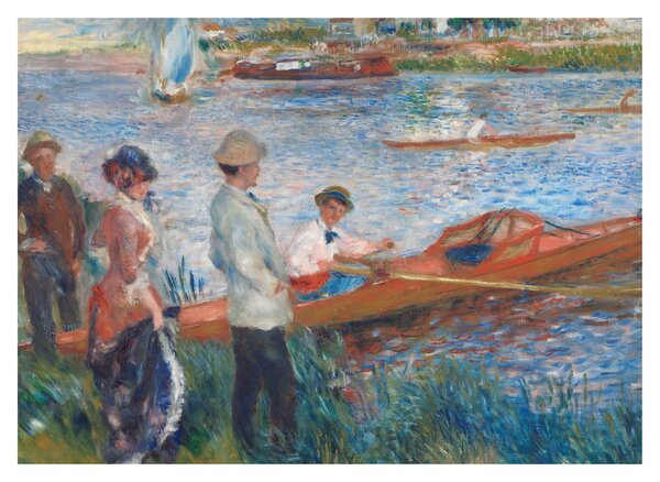 Tablou - Auguste Renoir, Oarsmen at Chatou, reproducere (70x50 cm)
