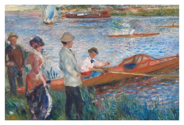 Tablou - Auguste Renoir, Oarsmen at Chatou, reproducere (90x60 cm)
