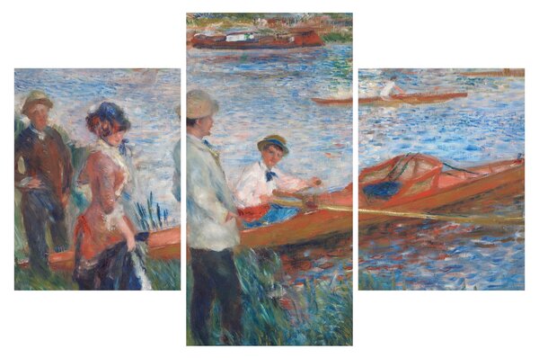 Tablou - Auguste Renoir, Oarsmen at Chatou, reproducere (90x60 cm)