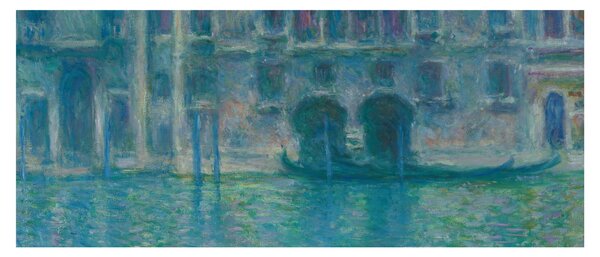 Tablou - Claude Monet, Palazzo da Mula, Venice, reproducere (120x50 cm)