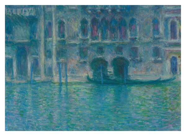 Tablou - Claude Monet, Palazzo da Mula, Venice, reproducere (70x50 cm)