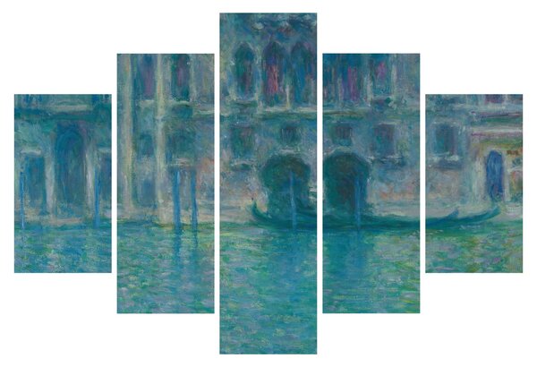 Tablou - Claude Monet, Palazzo da Mula, Venice, reproducere (150x105 cm)