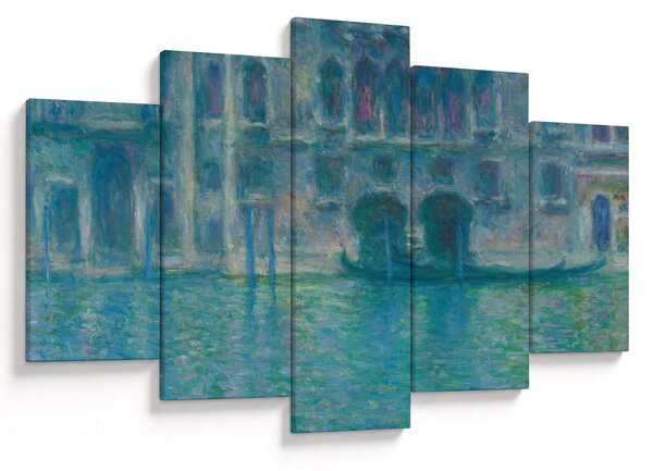 Tablou - Claude Monet, Palazzo da Mula, Venice, reproducere (150x105 cm)