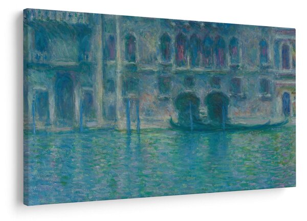 Tablou - Claude Monet, Palazzo da Mula, Venice, reproducere (90x60 cm)