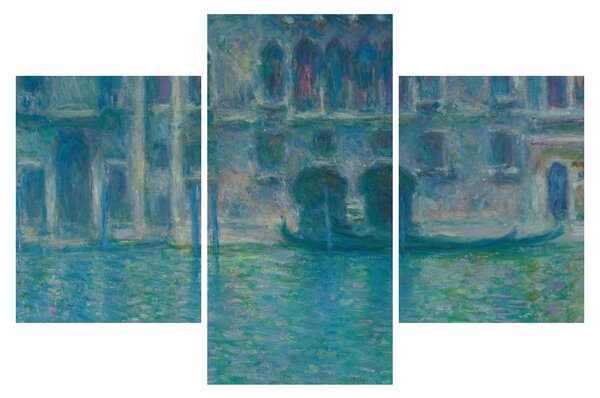 Tablou - Claude Monet, Palazzo da Mula, Venice, reproducere (90x60 cm)