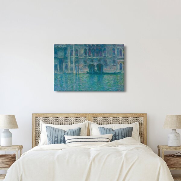 Tablou - Claude Monet, Palazzo da Mula, Venice, reproducere (90x60 cm)