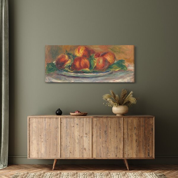 Tablou - Auguste Renoir, Peaches on a Plate, reproducere (120x50 cm)