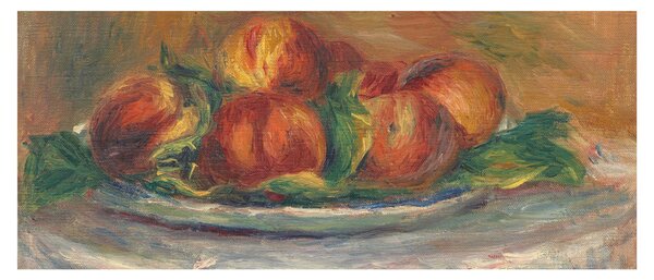 Tablou - Auguste Renoir, Peaches on a Plate, reproducere (120x50 cm)