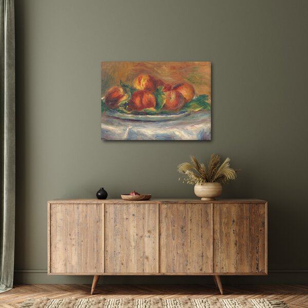 Tablou - Auguste Renoir, Peaches on a Plate, reproducere (70x50 cm)
