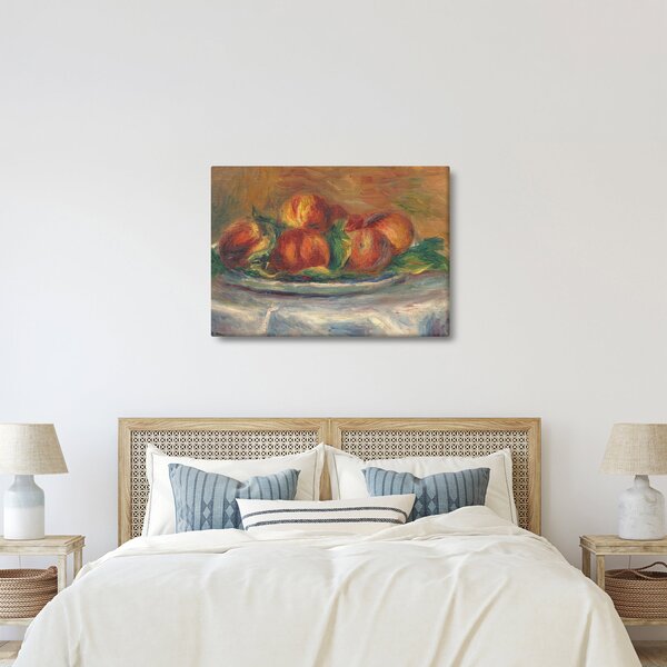 Tablou - Auguste Renoir, Peaches on a Plate, reproducere (70x50 cm)