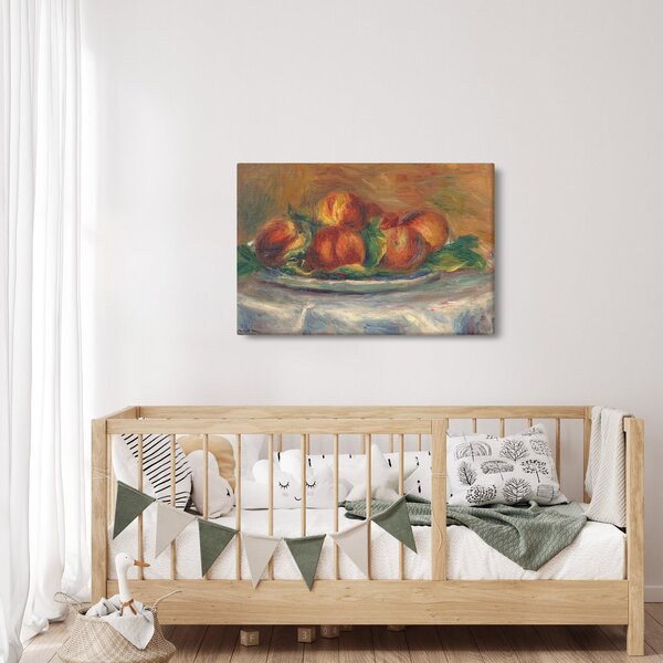 Tablou - Auguste Renoir, Peaches on a Plate, reproducere (90x60 cm)