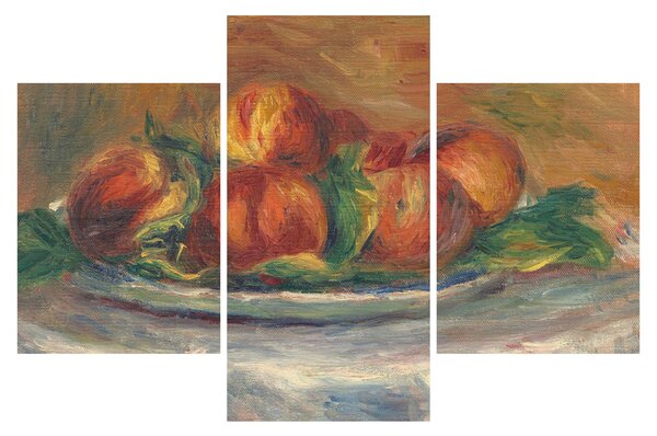 Tablou - Auguste Renoir, Peaches on a Plate, reproducere (90x60 cm)