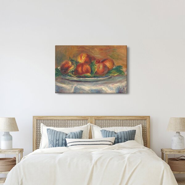 Tablou - Auguste Renoir, Peaches on a Plate, reproducere (90x60 cm)
