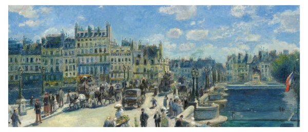 Tablou - Auguste Renoir, Pont Neuf, Paris, reproducere (120x50 cm)