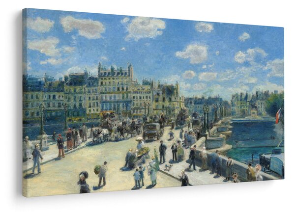 Tablou - Auguste Renoir, Pont Neuf, Paris, reproducere (90x60 cm)