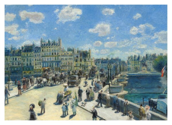 Tablou - Auguste Renoir, Pont Neuf, Paris, reproducere (70x50 cm)