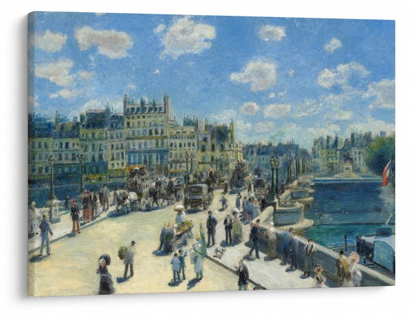 Tablou - Auguste Renoir, Pont Neuf, Paris, reproducere (70x50 cm)