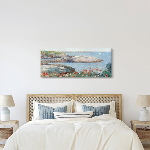 Tablou - Childe Hassam, Poppies, Isles of Shoals, reproducere (120x50 cm)