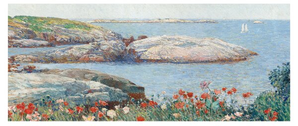 Tablou - Childe Hassam, Poppies, Isles of Shoals, reproducere (120x50 cm)