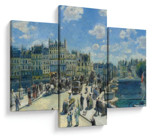 Tablou - Auguste Renoir, Pont Neuf, Paris, reproducere (90x60 cm)