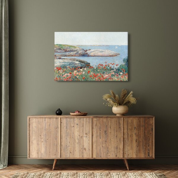 Tablou - Childe Hassam, Poppies, Isles of Shoals, reproducere (90x60 cm)