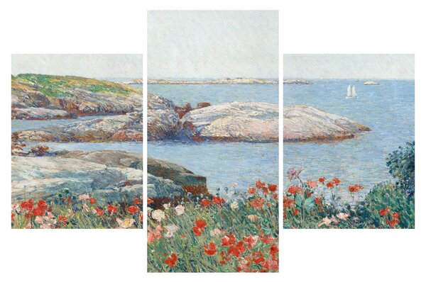 Tablou - Childe Hassam, Poppies, Isles of Shoals, reproducere (90x60 cm)