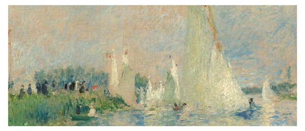 Tablou - Auguste Renoir, Regatta at Argenteuil, reproducere (120x50 cm)